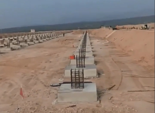 新工地預埋做好開始進場招勞務